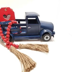 Blue Vintage Farmhouse Style Truck